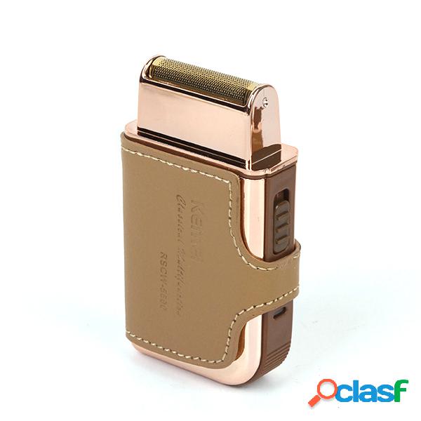 Mini barbeador recarregável portátil Navalha USB portátil