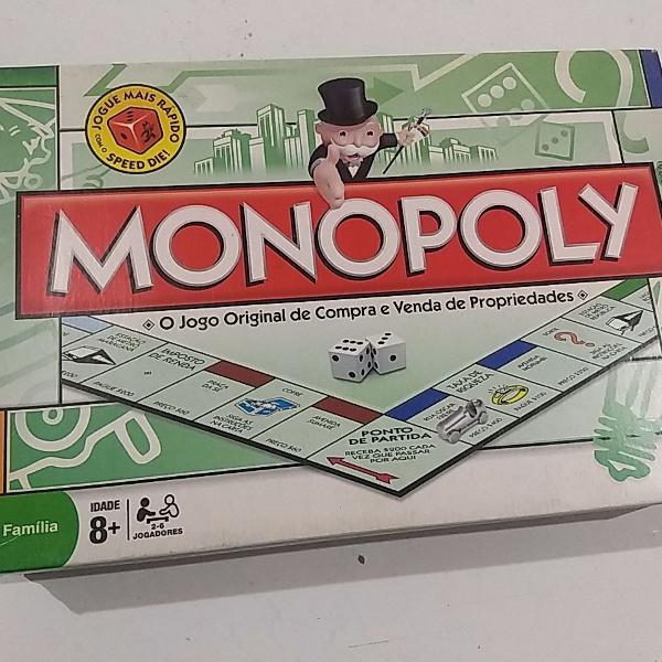 Monopoly Speed Die pouco usado