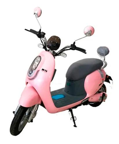 Motocicleta Elétrica Scooter Retrô Aima Tiny Nuo Mi 500w