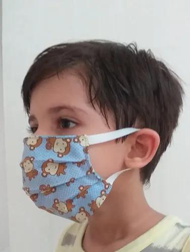 Máscara De Proteção Tecido Lavável Adulto E Infantil 6