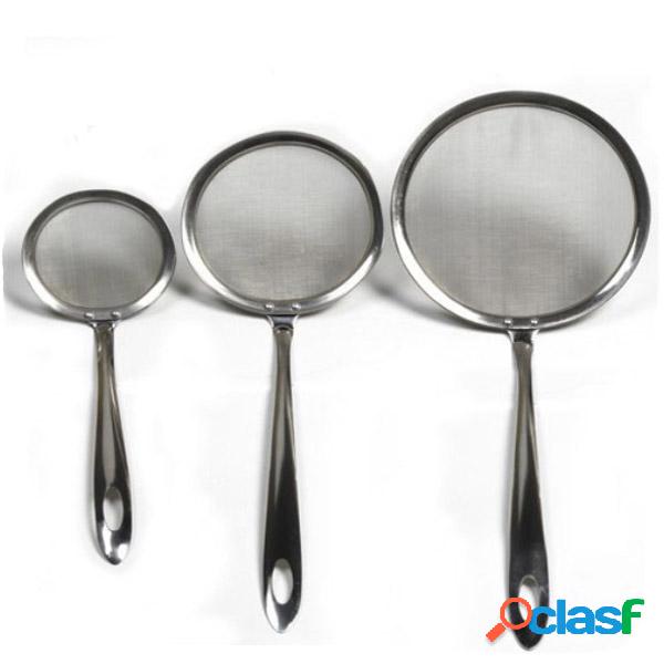 Oil Dipper Colander Spoon Filtro de óleo Filtro de óleo de