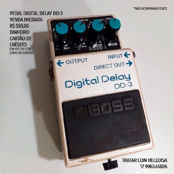 Pedal Digital Delay DD-3 BOSS