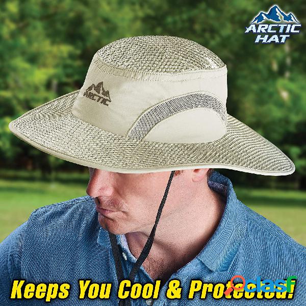 Protetor solar Arrefecimento Chapéu Proteção contra