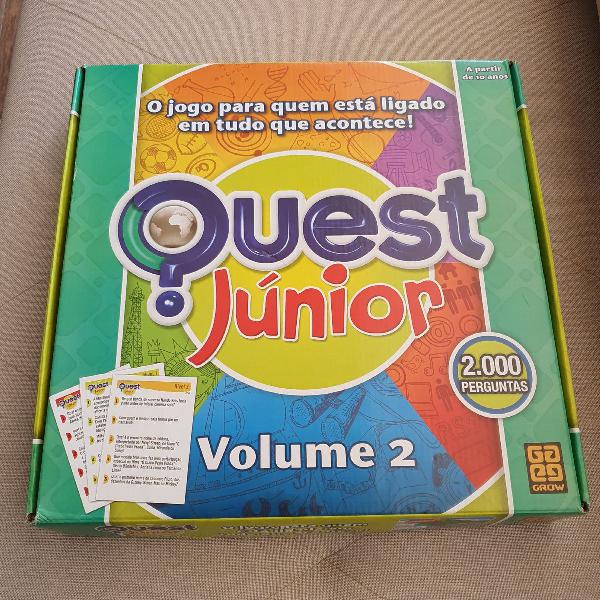 Quest Junior Volume 2 - aproveite a quarentena em Família e