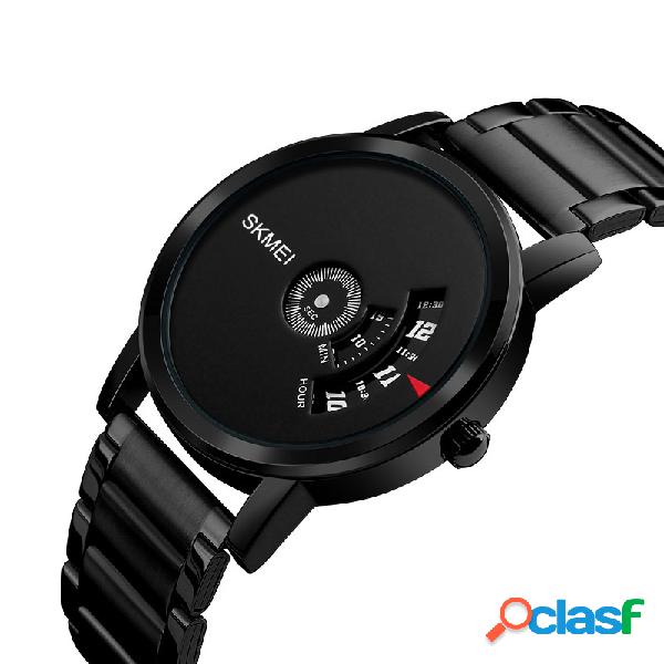 SKMEI Relógio Criativo Luxo Masculino De Pulseira De Aço