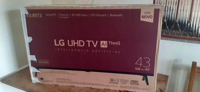 SMART TV LED 43 LG 4K DISPLAY COM DEFEITO