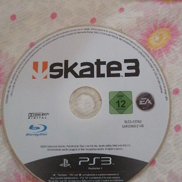 Skate 3 PS3, semi novo