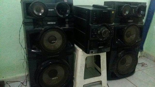 Som sony genize mhc-gtr88 leia a descrição