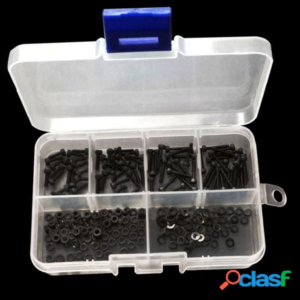 Suleve ™ M2CH3 240Pcs M2 Sextavado Parafuso de Cabeça de