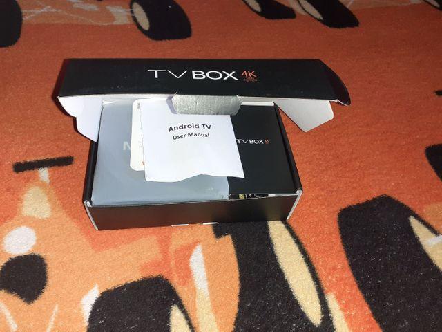 TV box nova na caixa