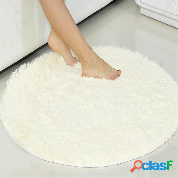 Tapetes macios macios Anti-Skid Shaggy Area Rug Room Home