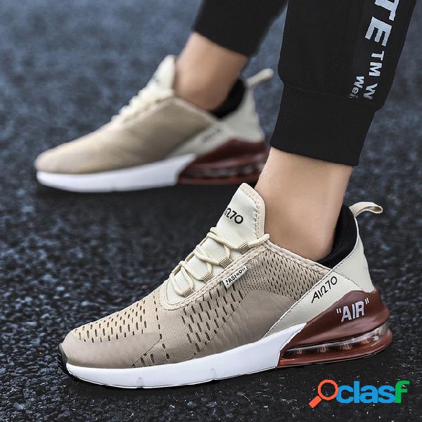 Temporada Air Cushion Sports Shoes 270 homens respirável