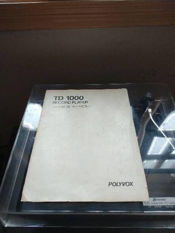 Toca disco polivox TD1000