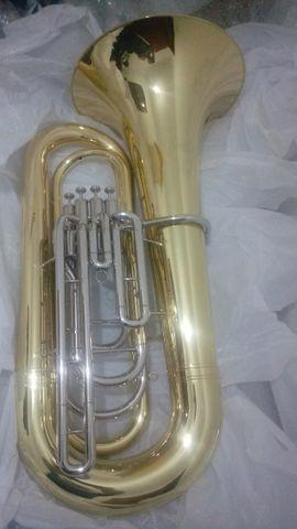 Tuba Sinfonica 4/4 Sib Weril J981 Nova Personalizada- Aceito