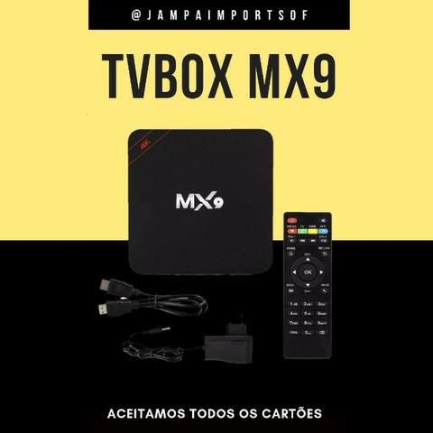 Tv box mx9 produto novo com garantia