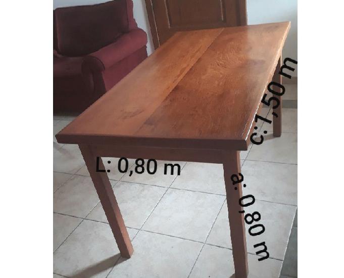 Vendo mesa de madeira Angelim