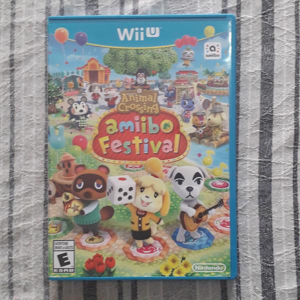 Wii u Animal crossing Amibo Festival
