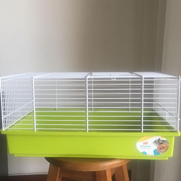 gaiola para roedores verde ferplast