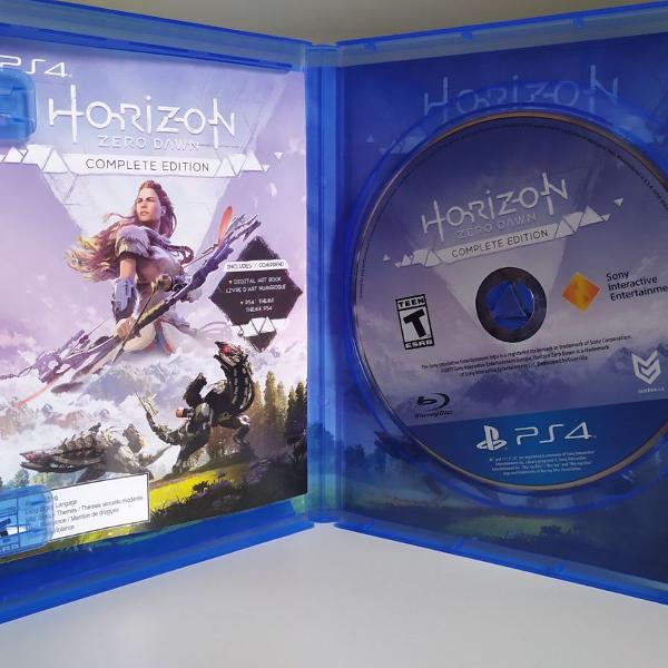 horizon zero dawn - complete edition - playstation 4 *leia a