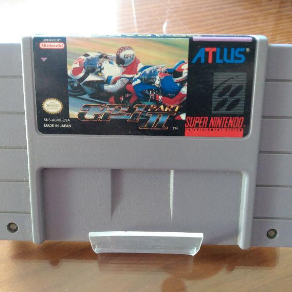 jogo gp-1 part 2 original super nintendo snes