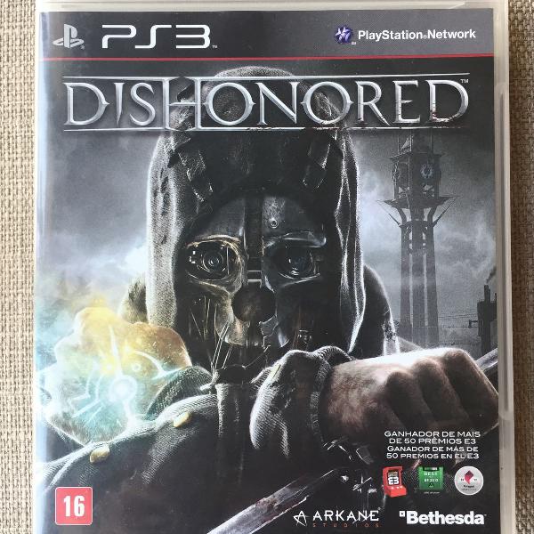 jogo ps3 dishonored