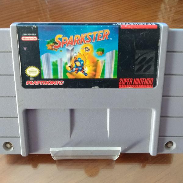 jogo sparkster - super nintendo | snes