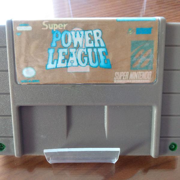 jogo super power league 2 original super nintendo snes