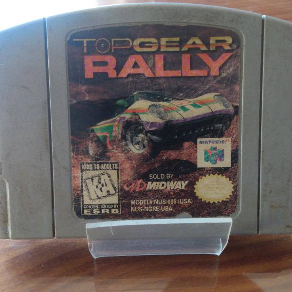 jogo top gear rally nintendo 64