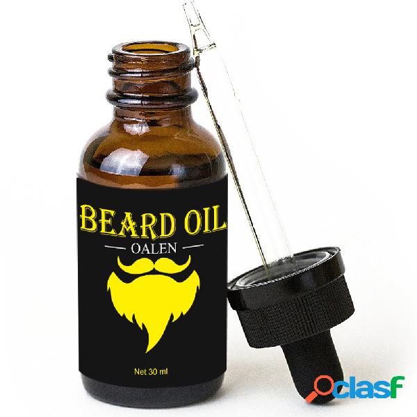 Óleo de barba biológico natural Mosturizing Anti perda de