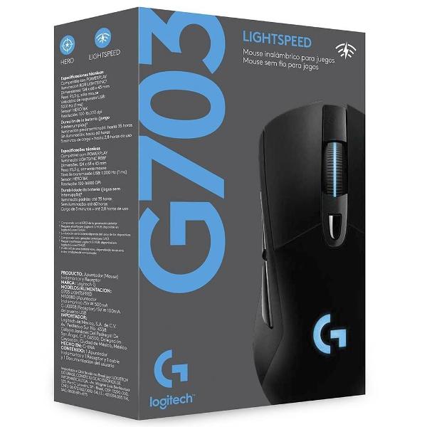 mouse g703 wireless optical gamer mouse