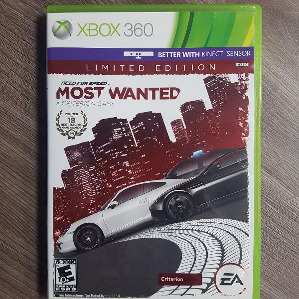 need for speed most wanted [xbox 360]