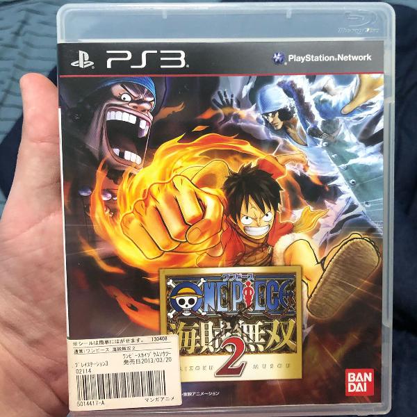 one piece 2 ps3 edição japonesa