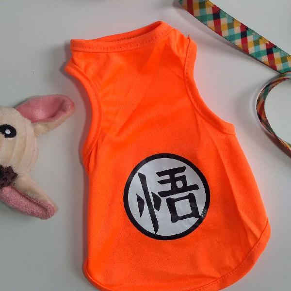 roupa Goku para pets P