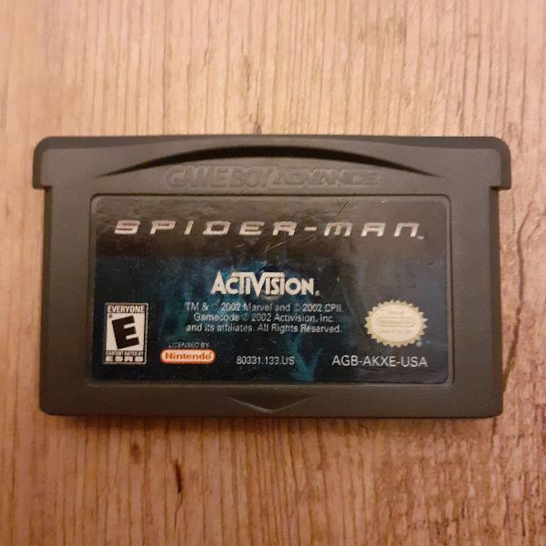spider man gameboy advance