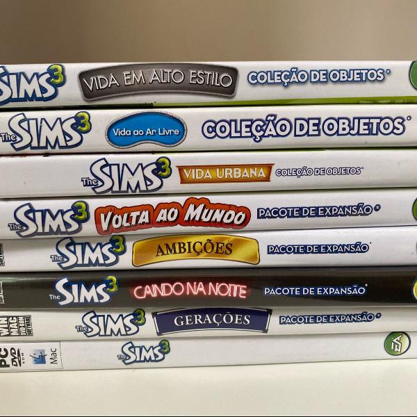 the sims 3 - 8 jogos