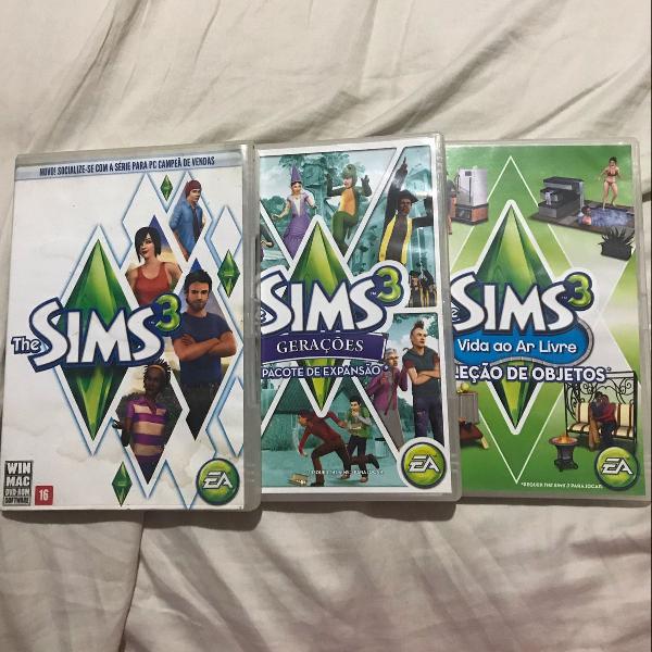 the sims 3 original + 2 expansões