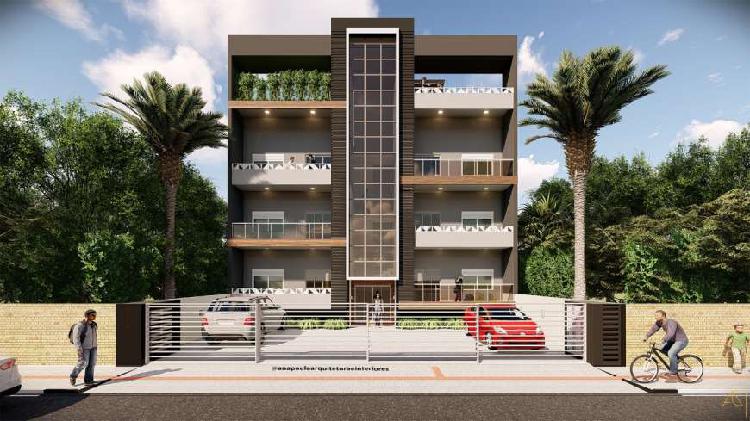 Apartamento com 03 quartos a 150 metros do mar a partir de