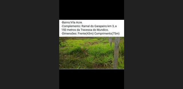 Terreno no Vila Acre - MGF Imóveis