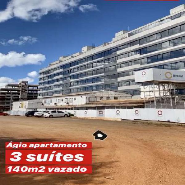 gio de 3 Suites com 140 metros e 2 vagas