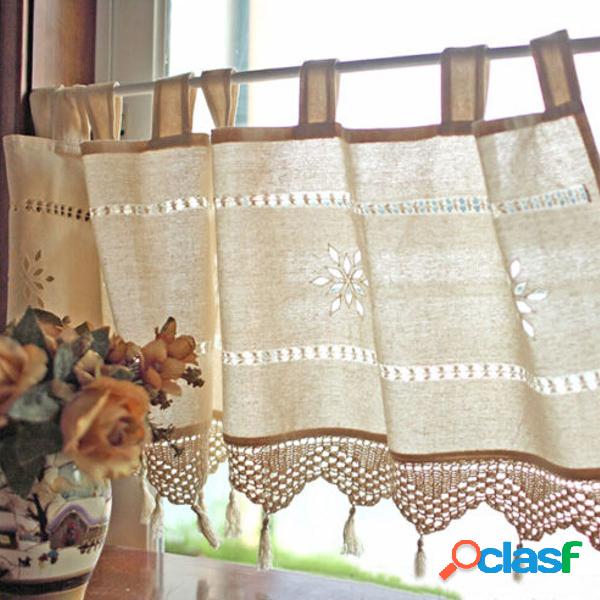 150X45 CM estilo country francês de algodão de linho