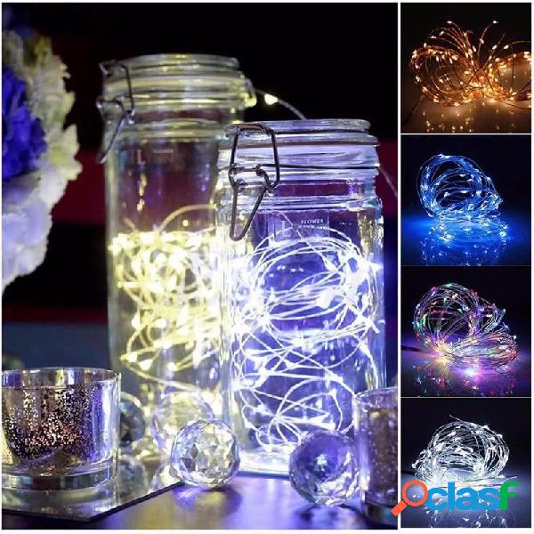 2M 20 LED Battery Operated Fairy Lights Decoração de