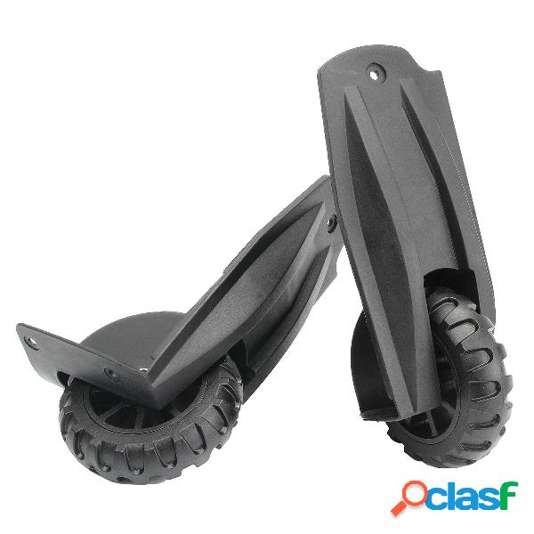 2pcs removível Bagagem Spinner Wheels Replacement American