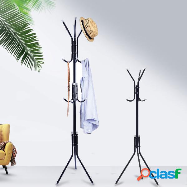 6/9 Ganchos Stand Coat Rack Tree Chapéu Jacket Umbrella