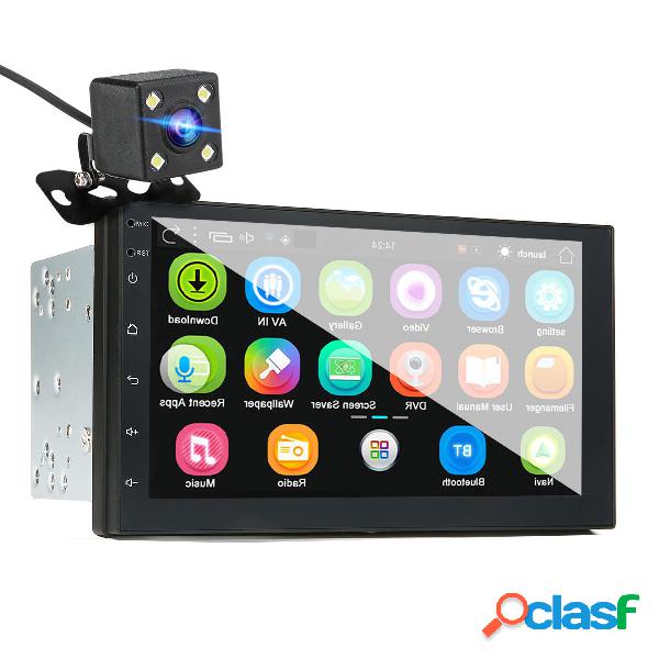 7 polegadas Car MP5 Player para Android 8.0 2.5D tela GPS