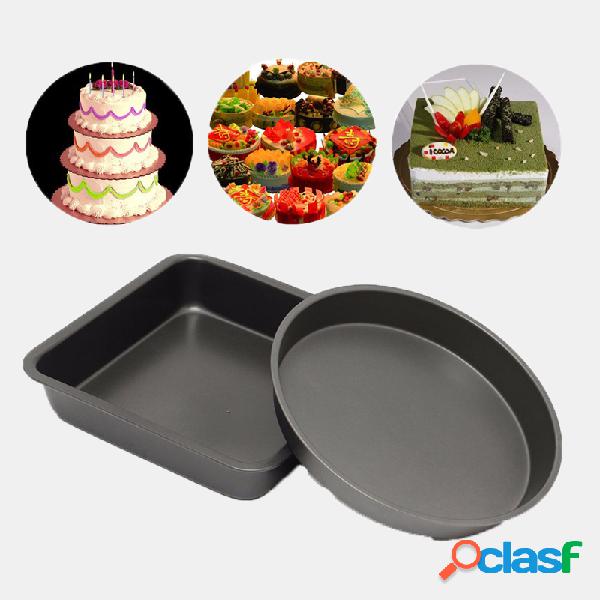 Antiaderente Bakeware bolo assando bandeja bandeja de