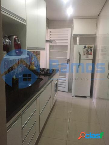 Apartamento com 2 dormitórios cond. Meu lar Jandira