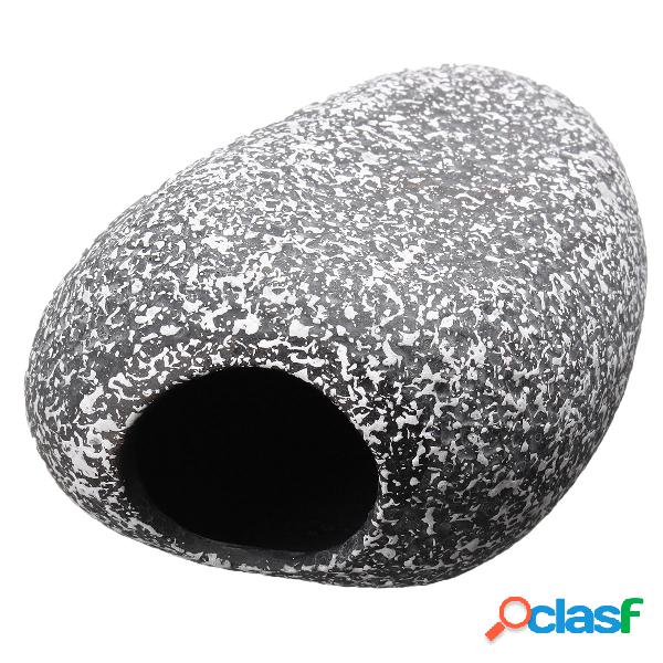 Aquarium Cichlid Stones Ceramic Rock Cave Ornament Peixe