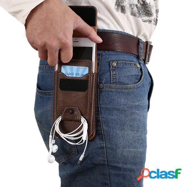 Bolsa Multifuncional Vintage Casual de Cintura Para Celular