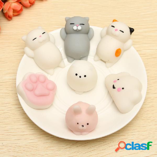 Brinquedo Curativo de Aperto Mochi Gato Fofinho Coleção de