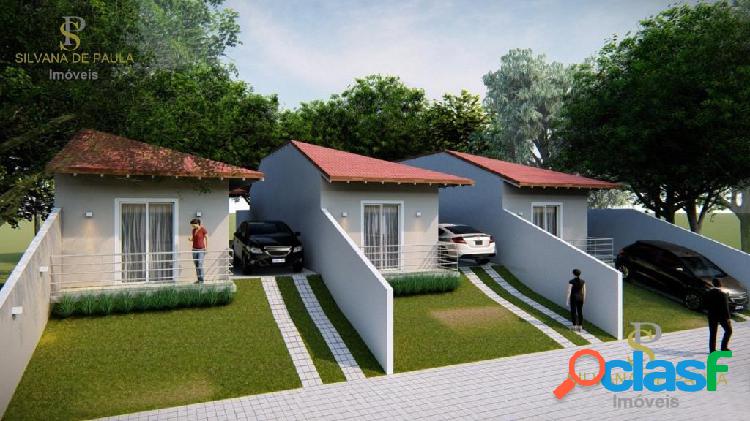 Casa de 2 dormitórios para Financiamento Bancário -
